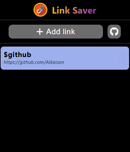 Link Saver Extension Image 4